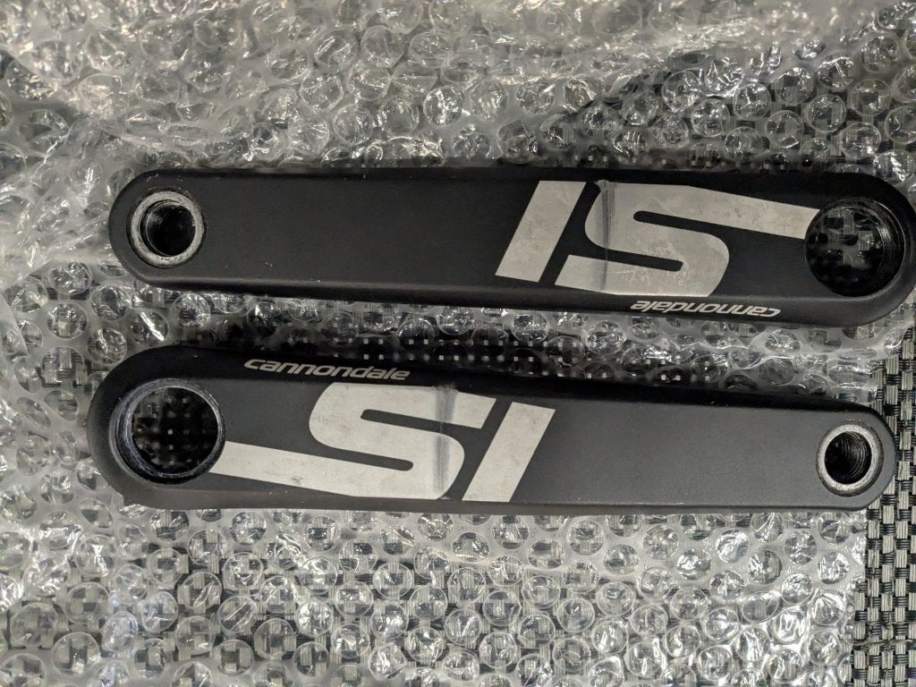 Cannondale Hollowgram Crankset SI 172.5 en SI 175mm, Fietsen en Brommers, Fietsonderdelen, Crankstel of Pedalen, Gebruikt, Ophalen of Verzenden