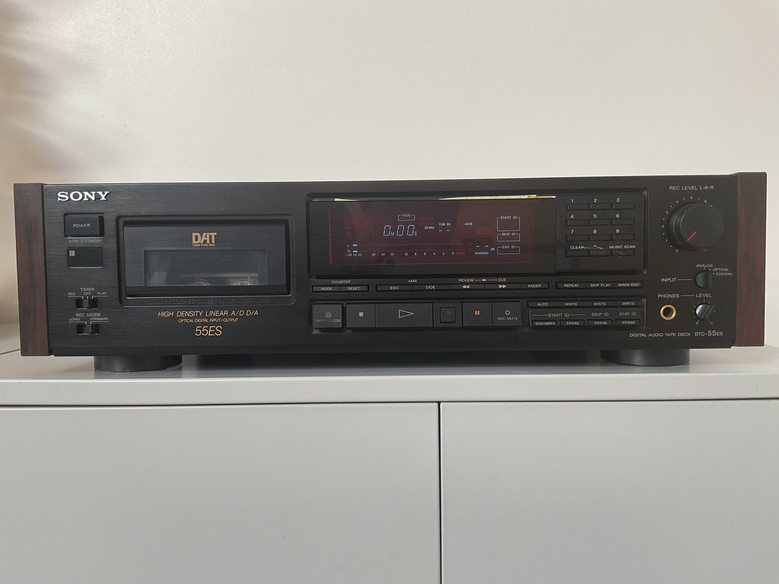 Sony DTC-55ES digital audio tape deck MET WERK, Ophalen of Verzenden, Sony
