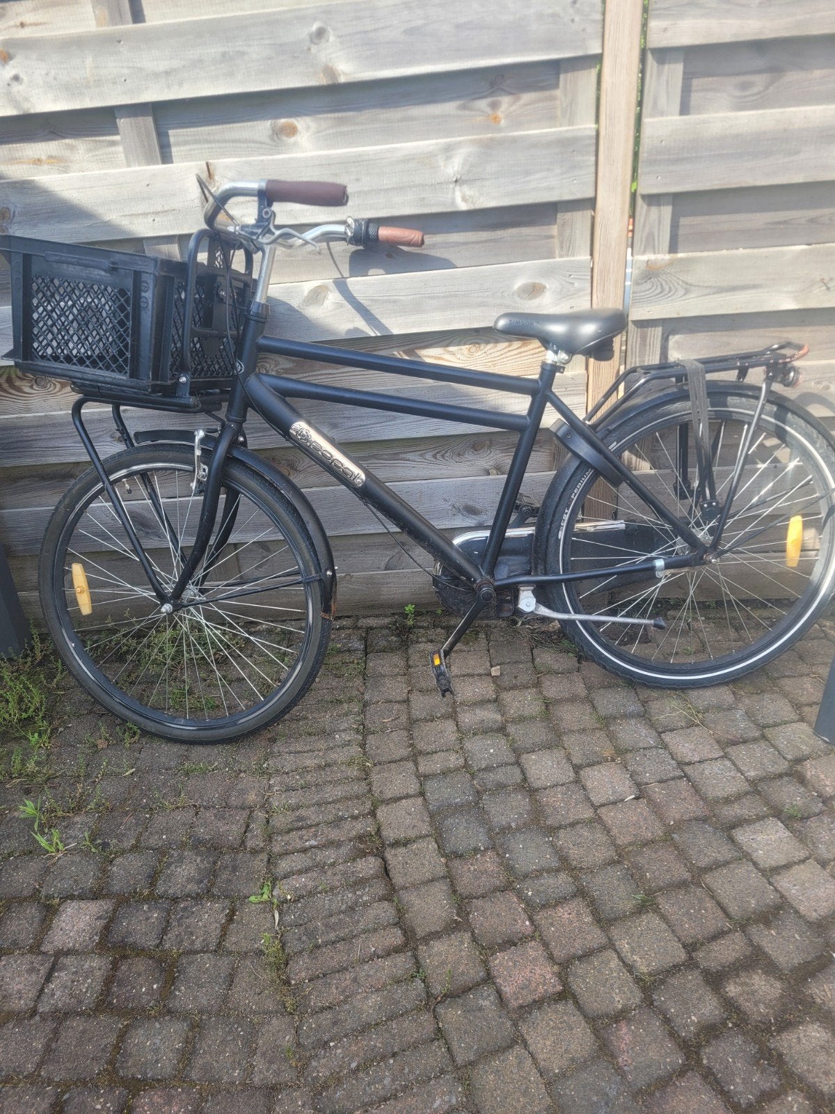 Popal Transportfiets Jongens 26 inch Zwart - Degelijk, Ophalen, Gebruikt, Overige merken