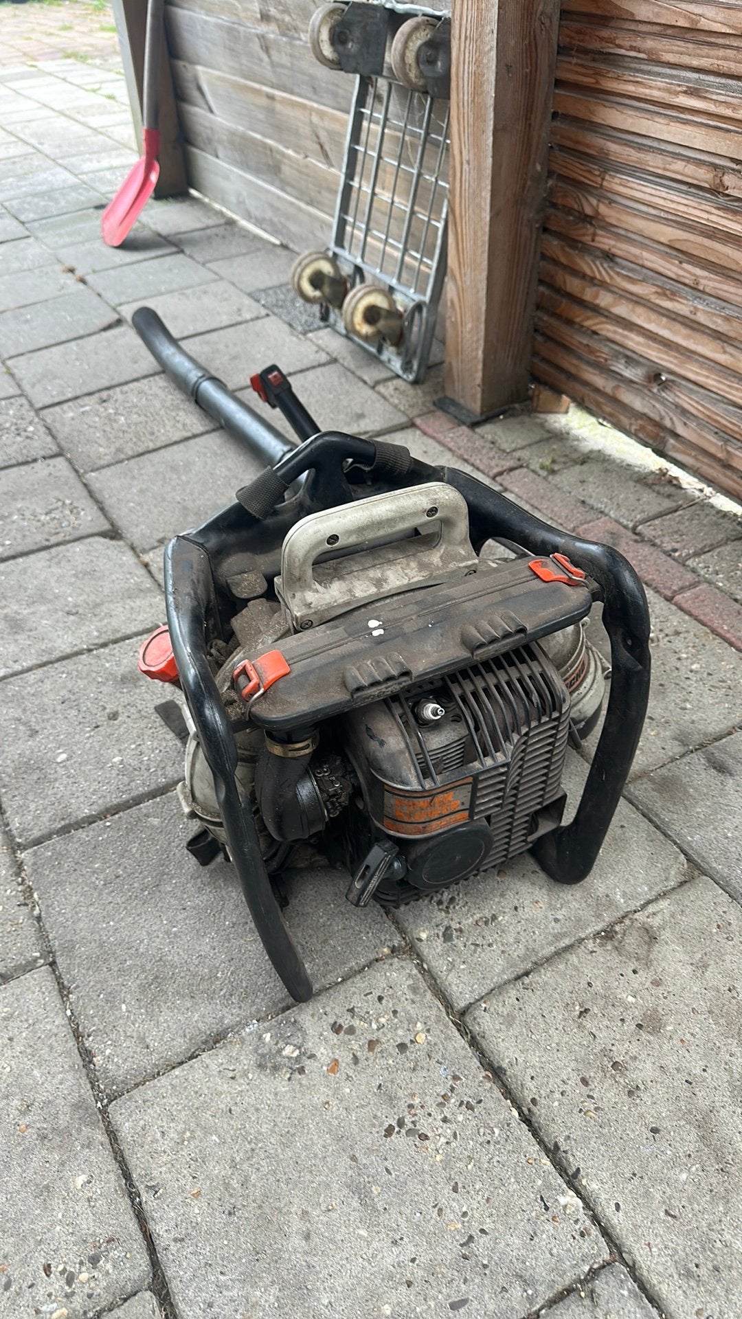 Bladblazer, 100 liter of meer, Ophalen, Zo goed als nieuw