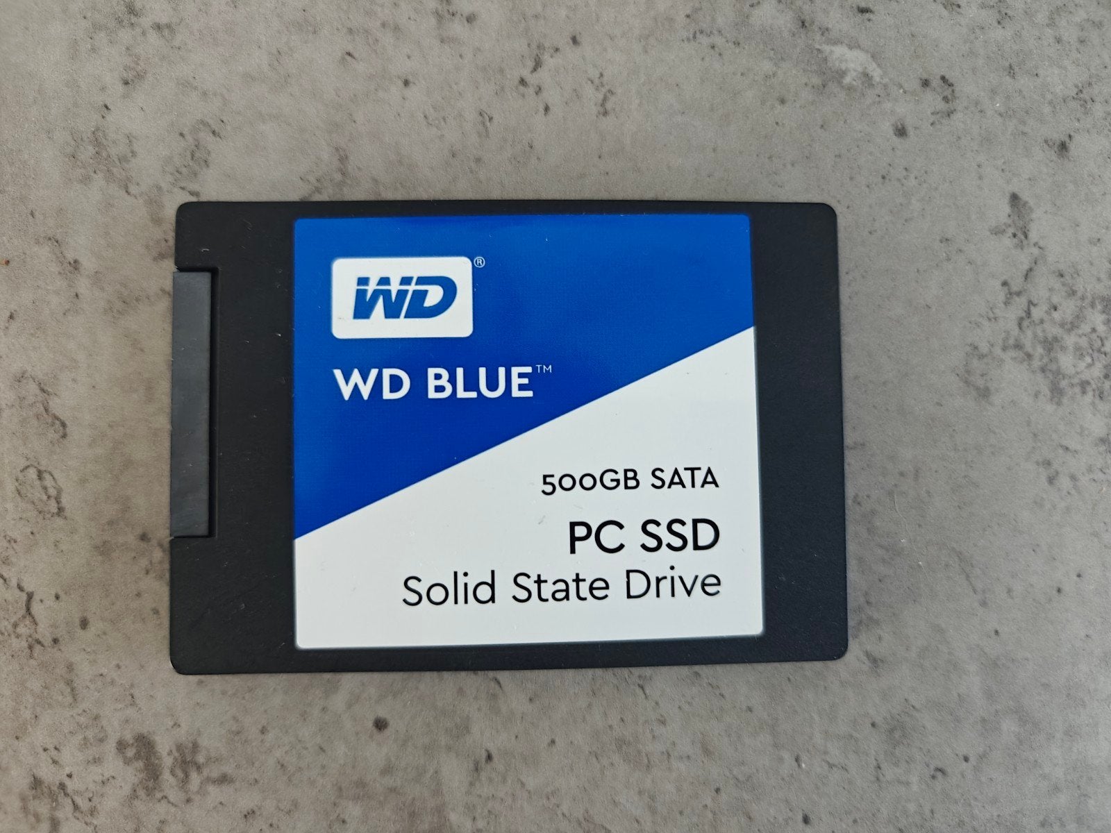 WD Blue 2,5" 500GB SATA SSD, Computers en Software, Harde schijven, Ophalen, Intern, Western Digital (WD), Desktop