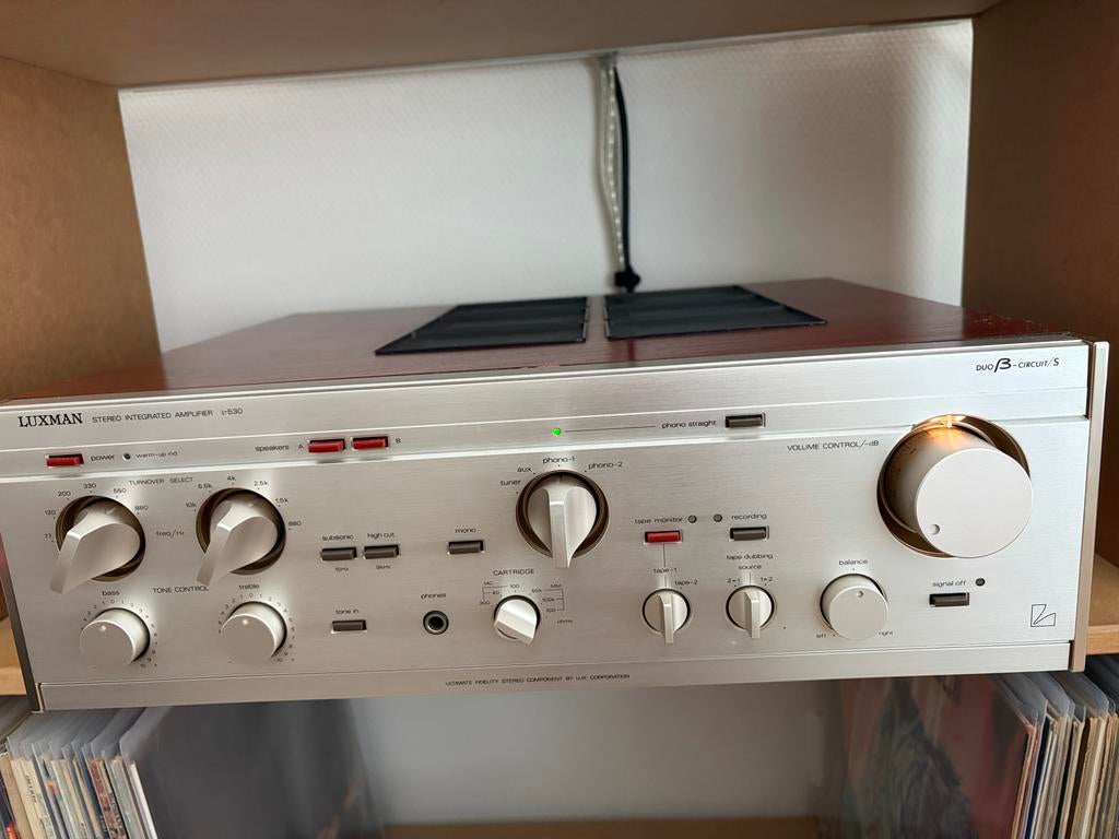 Luxman L530 versterker, Overige merken, Ophalen of Verzenden, Zo goed als nieuw, 60 tot 120 watt