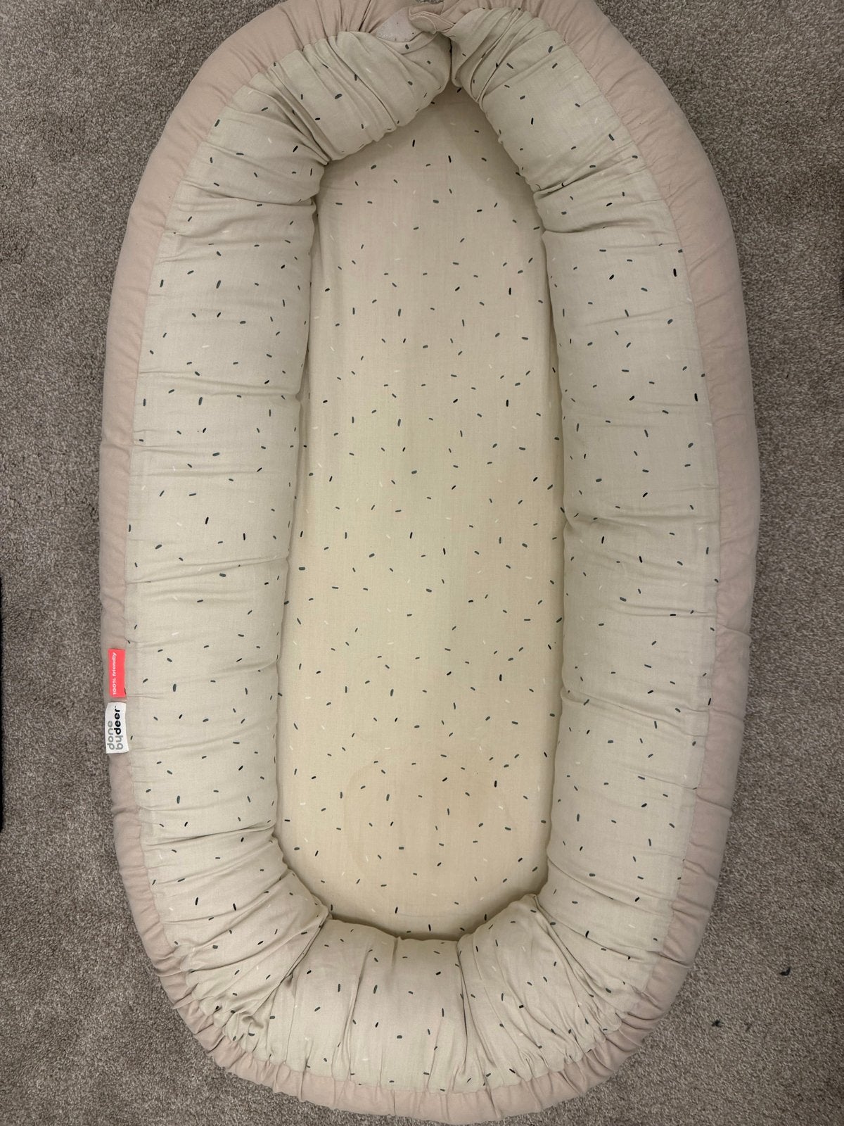 Done by Deer babynestje, Kinderen en Baby's, Babywiegjes en Ledikanten, Ophalen, Zo goed als nieuw, Overige typen