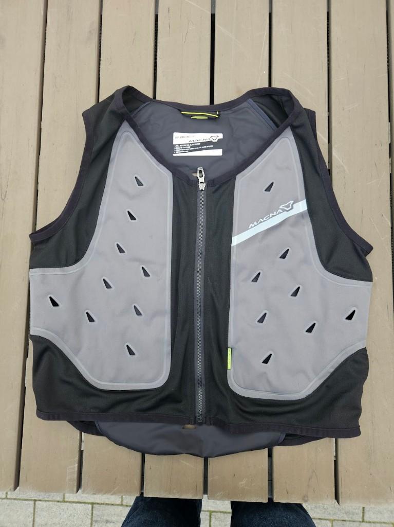 Macna Dry Cooling Vest EVO maat 2XL, Motoren, Kleding | Motorkleding, Jas | textiel, Dames, Heren, Tweedehands, Ophalen of Verzenden