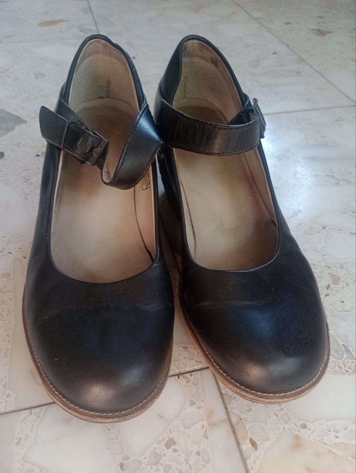 Dr. Martens Mary Jane schoenen, zwart leer, maat 39., Sport en Fitness, IJshockey, Ophalen of Verzenden, Zo goed als nieuw, Kleding