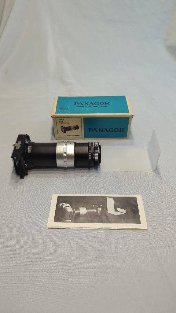 Panagor Zoom Slide Duplicator voor 35mm SLR camera's, Audio, Tv en Foto, Fotografie | Professionele apparatuur, Ophalen of Verzenden