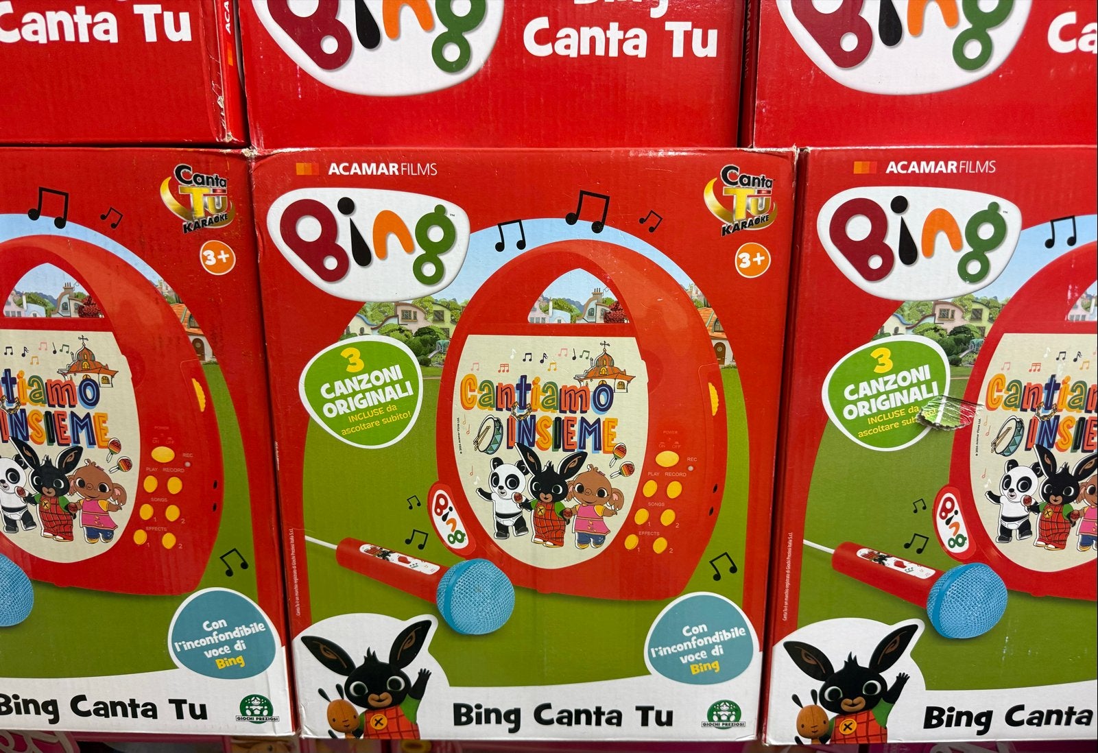 Bing Canta Tu Karaoke Microfoon Speelset voor Kinderen, Ophalen of Verzenden, Nieuw, Microfoon(s)