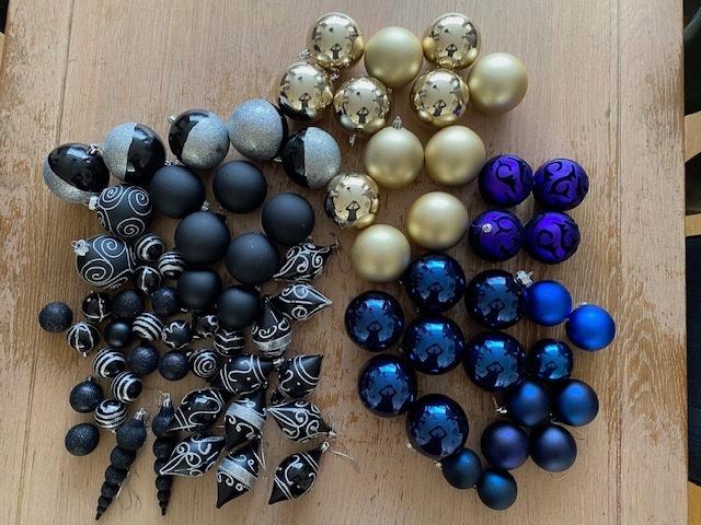 diverse kerstballen onbreekbaar, Diversen, Kerst, Zo goed als nieuw, Ophalen of Verzenden