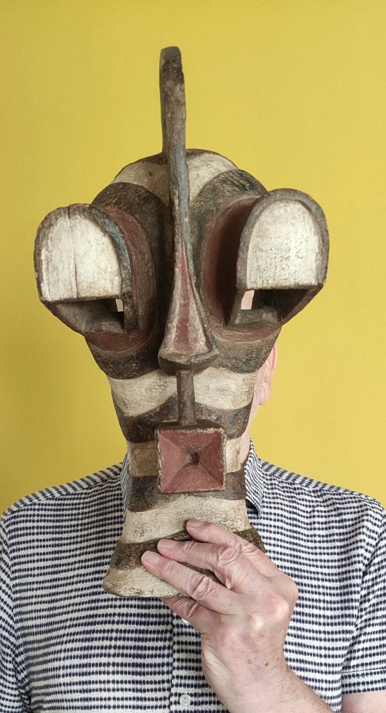 Songye Kifwebe masker, Antiek en Kunst, Ophalen of Verzenden