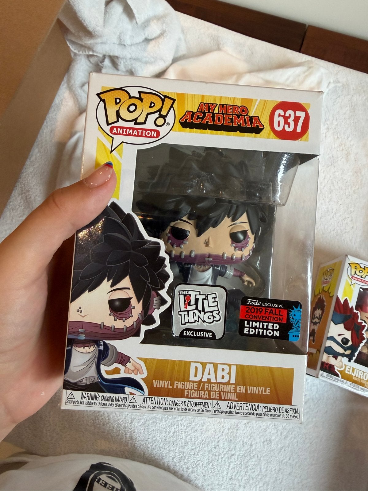 Funko Pop! Animation: My Hero Academia - Dabi #637, Ophalen of Verzenden, Zo goed als nieuw
