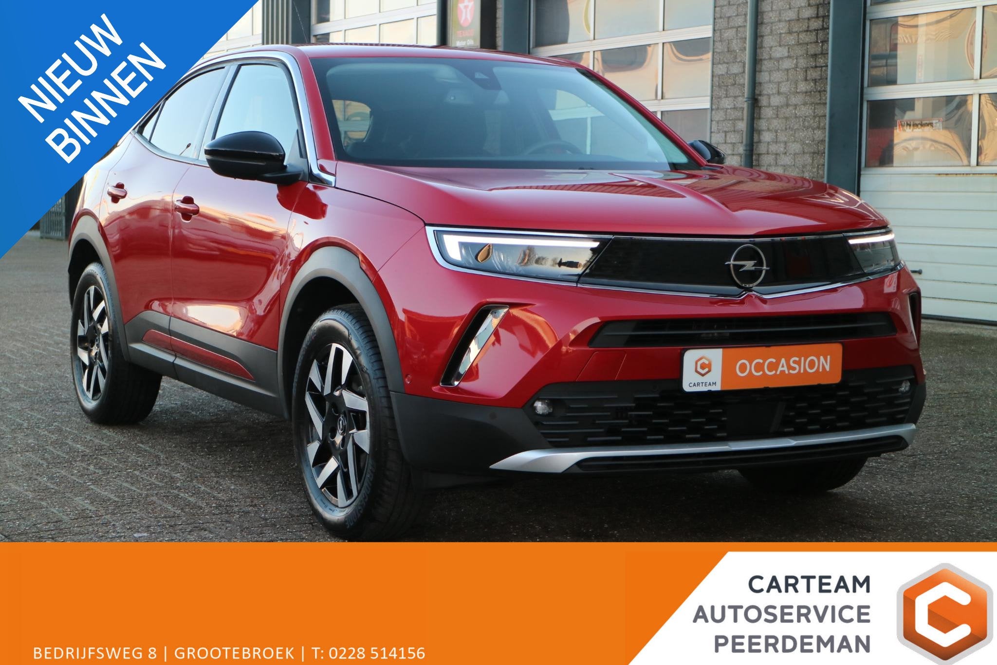Opel Mokka 1.2 Turbo Ultimate | Camera | Carplay | Goed onde, Auto's, Gebruikt, 1199 cc, 620 kg, Leder