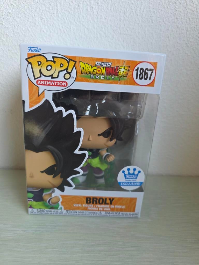 Broly - Dragonball Z Broly - Funko Exclusive - 1867, 21 Holborn Viaduct, London, EC1A 2DY, SupportEMEA@Funko.com, Funko, Nieuw