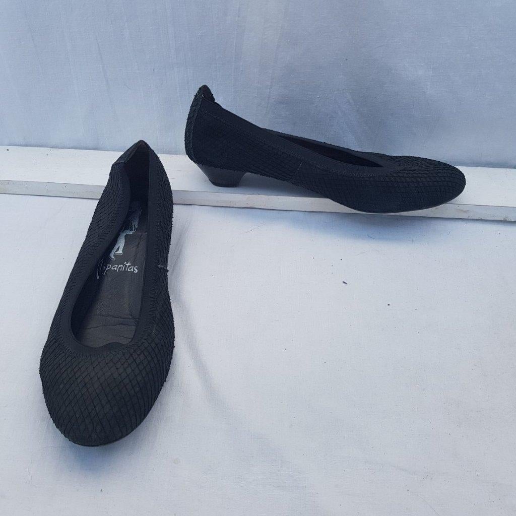 Mooie donkergrijze ballerina's Mt 39 merk Hispanita's, Kleding | Dames, Schoenen, ., Zo goed als nieuw, ., Grijs
