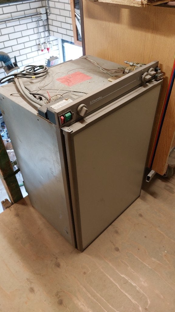 Electrolux absorptie koelkast, Ophalen, Gebruikt