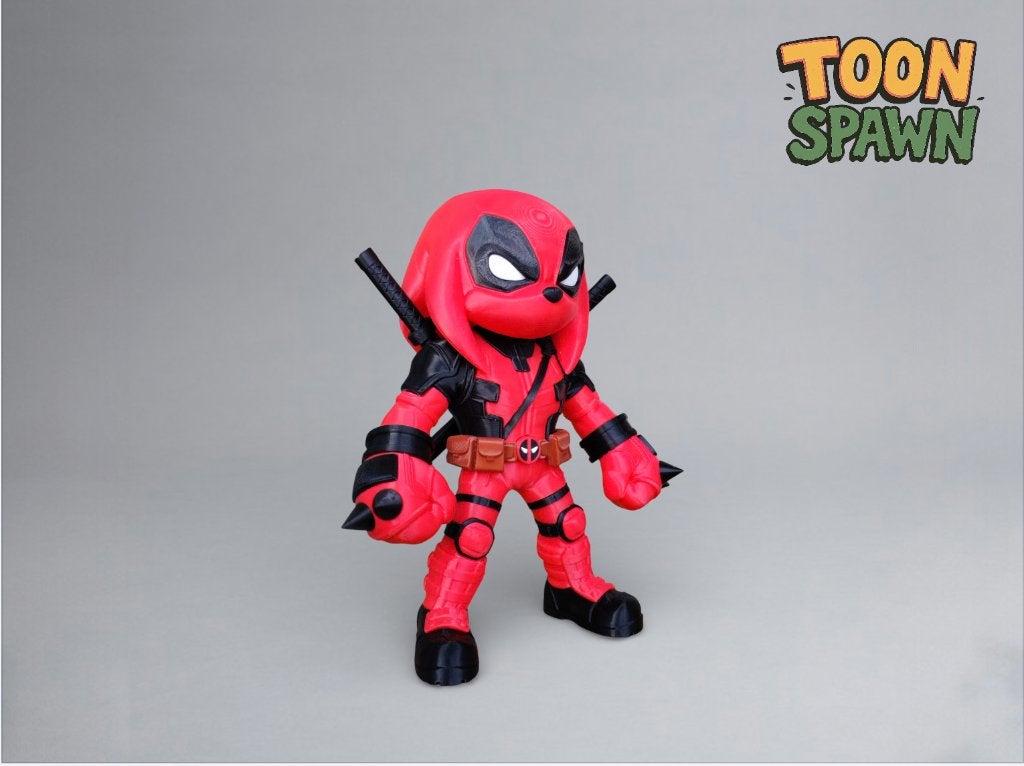 Knuckpool – Deadpool X Knuckles Mash‑up – 26 cm, Verzamelen, Ophalen of Verzenden, Nieuw, Overige typen