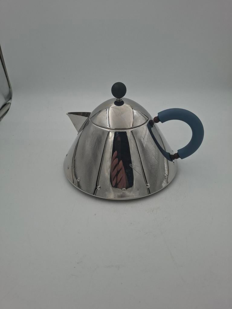 Alessi theepot design ( alessi vintage memphis ), Antiek en Kunst, Kunst | Designobjecten, Ophalen of Verzenden