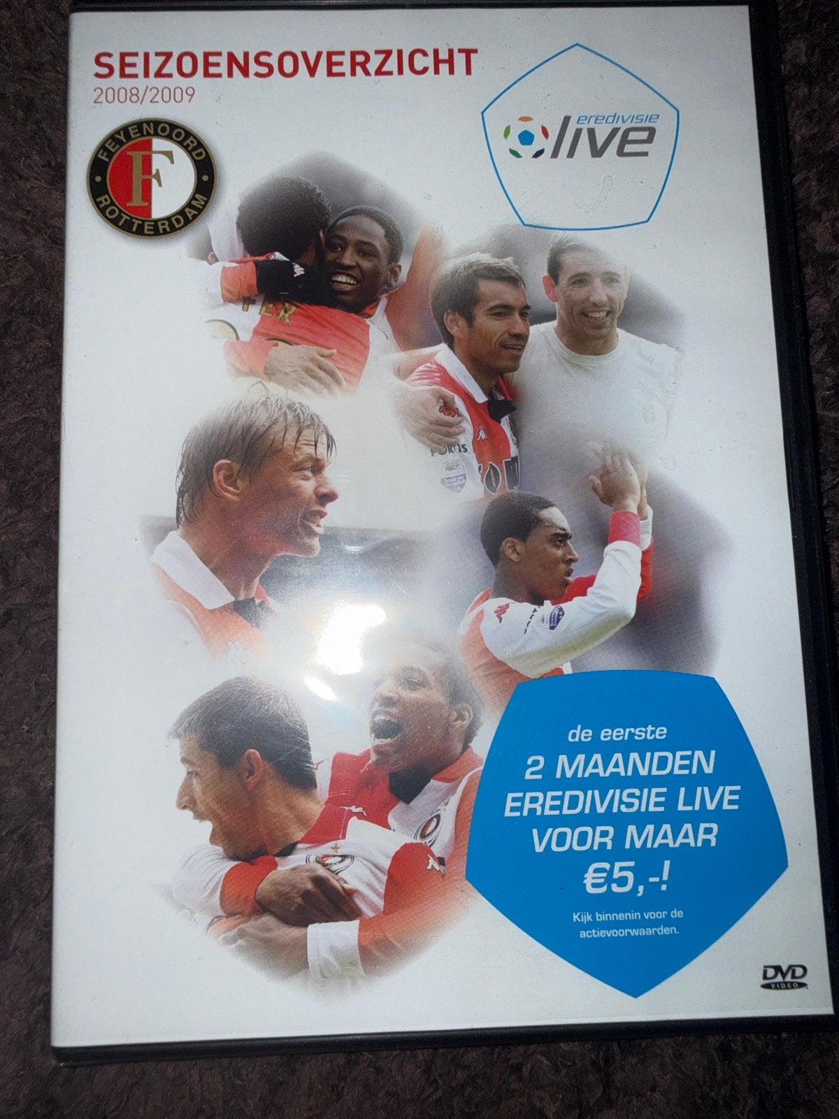 Feyenoord Seizoenoverzicht 2008/2009 DVD, Gebruikt, Alle leeftijden, Voetbal, Documentaire