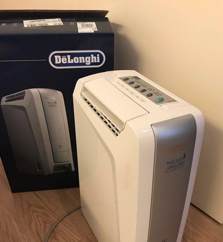 DeLonghi AriaDry ADSORPTIE luchtontvochtiger met timer, Ophalen of Verzenden, Zo goed als nieuw, Luchtontvochter