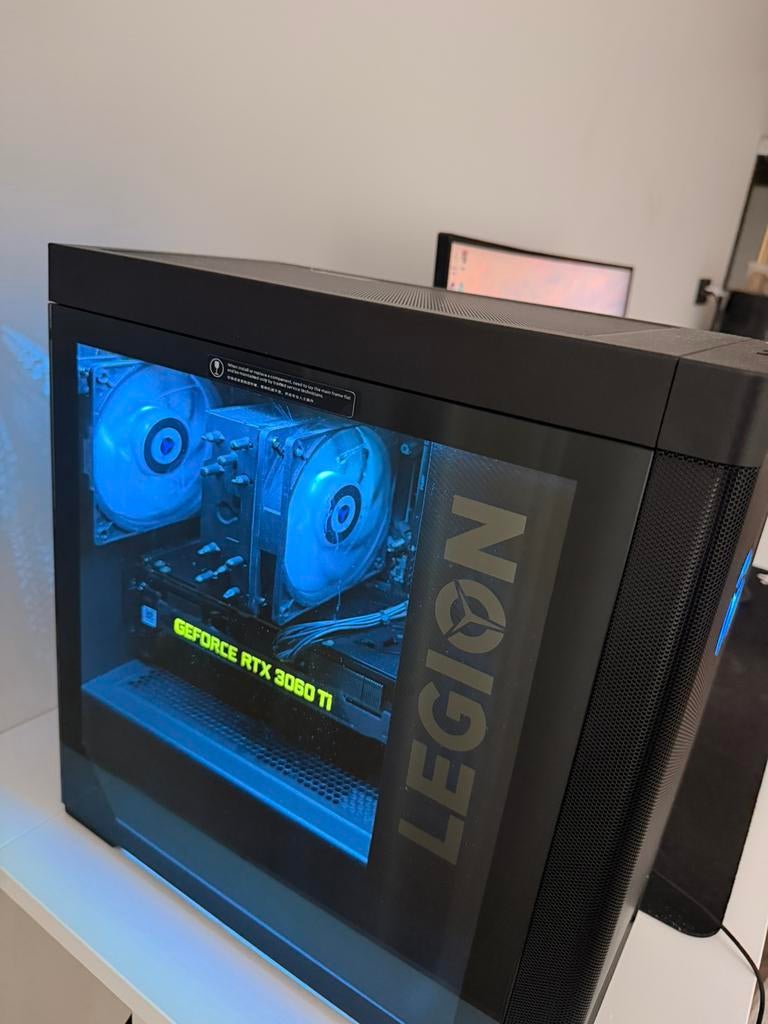 Pc lenovo legion 5 3060ti 32gb full set up, Computers en Software, Desktop Pc's, Zo goed als nieuw, Gaming, Ophalen of Verzenden