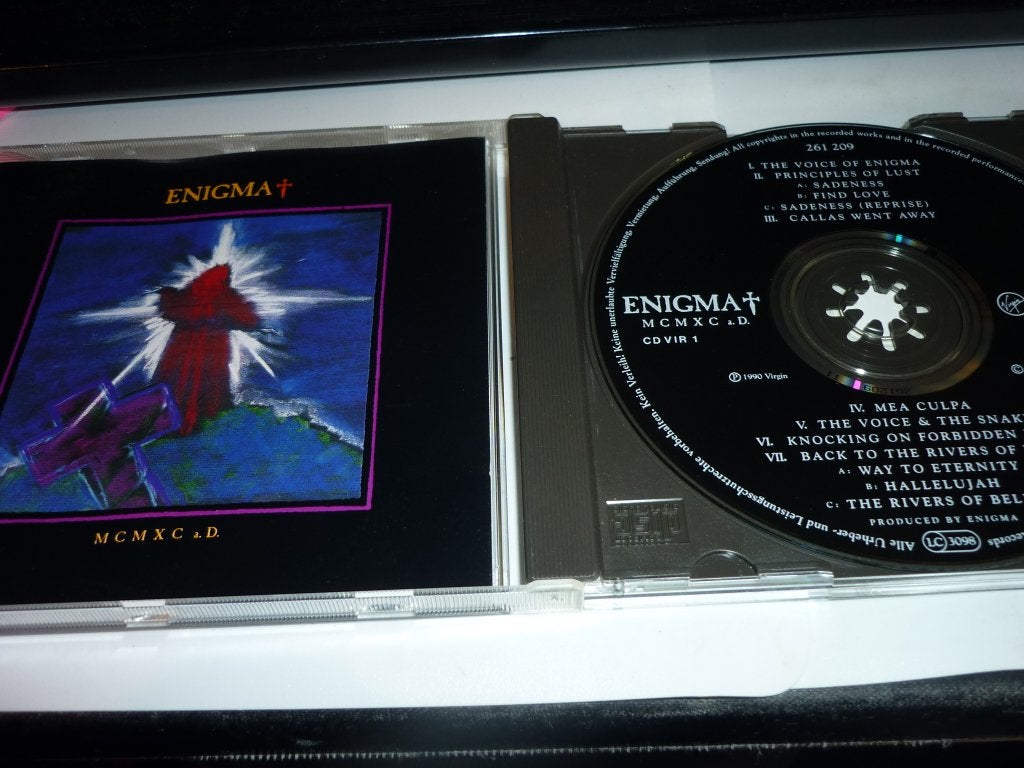 Enigma - MCMXC a.D. CD (1990), Cd's en Dvd's, Gebruikt, Verzenden, Overige genres, Inclusief doosje