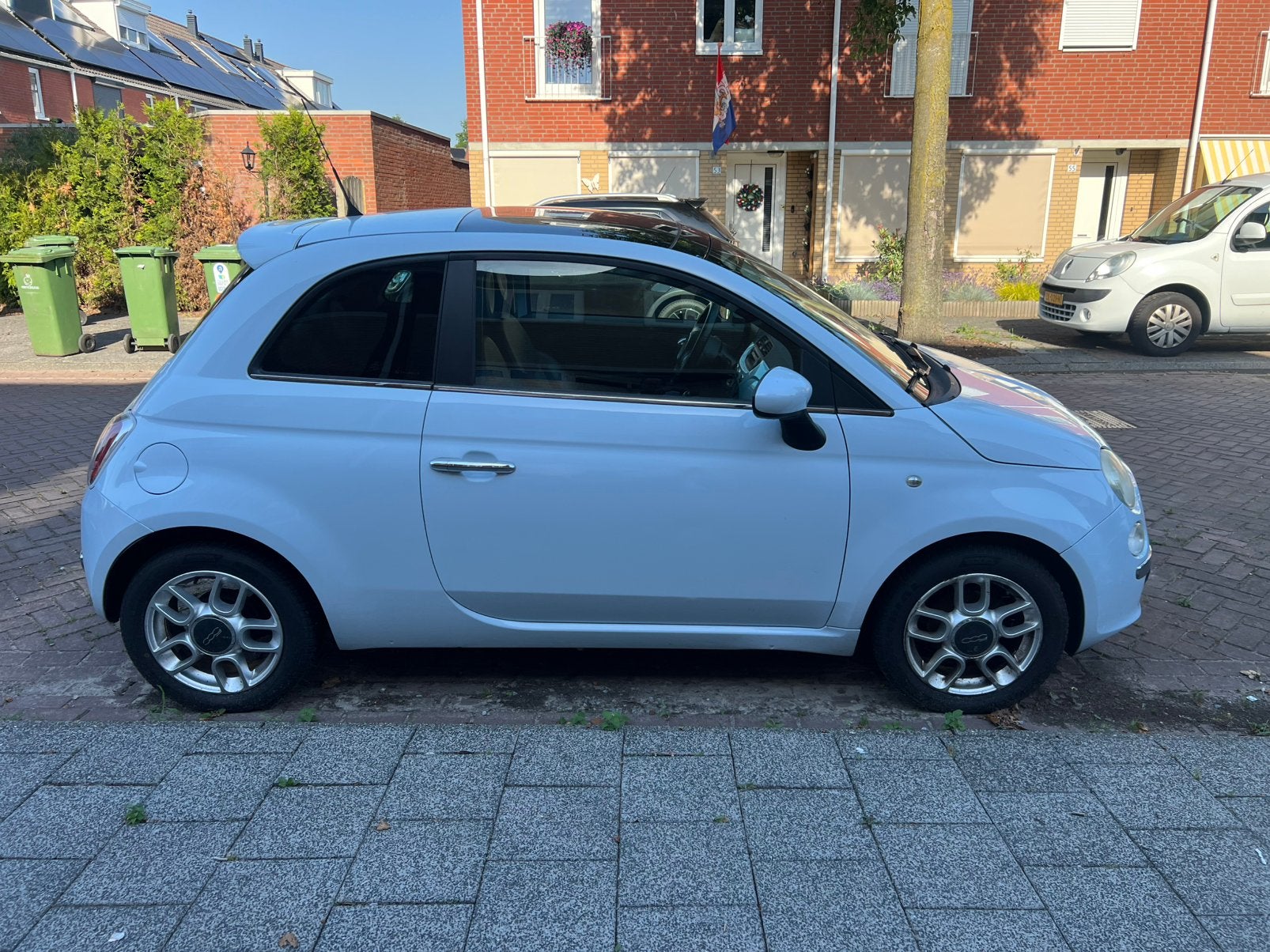 Fiat 500 1.2 AUT , Pano , lm velgen , superkleur , nwe aut, 1242 cc, 4 cilinders, Origineel Nederlands, Particulier