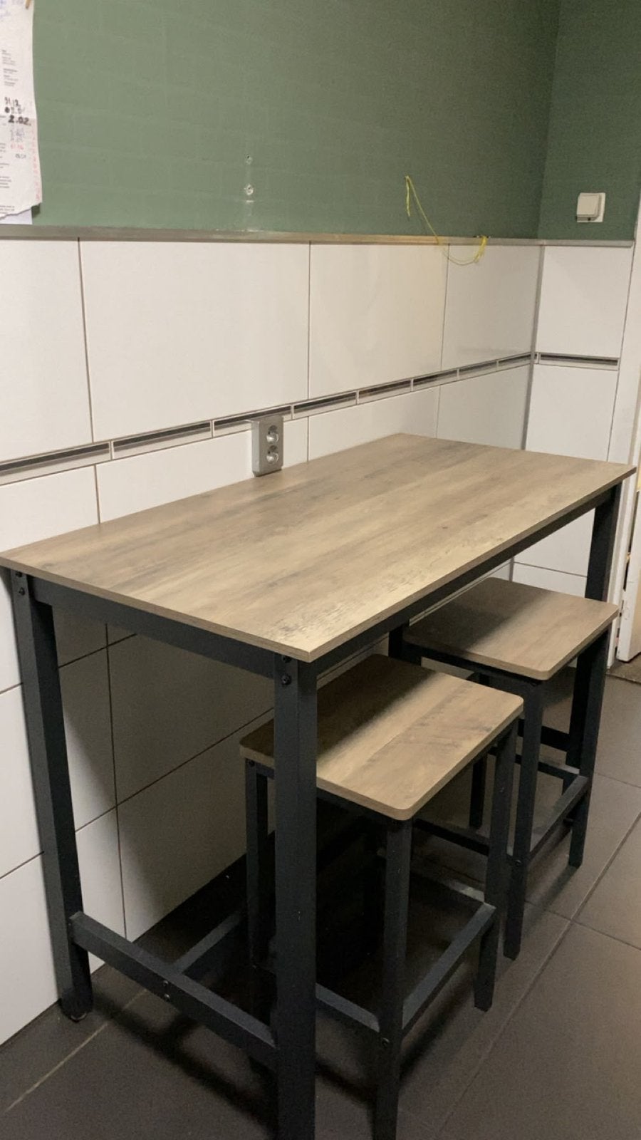 Tafel met 2 stoelen, Ophalen, Zo goed als nieuw