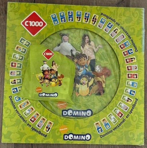 Nickelodeon Domino C1000 verzamel- en speelbord, Een of twee spelers, Ophalen of Verzenden, Nieuw