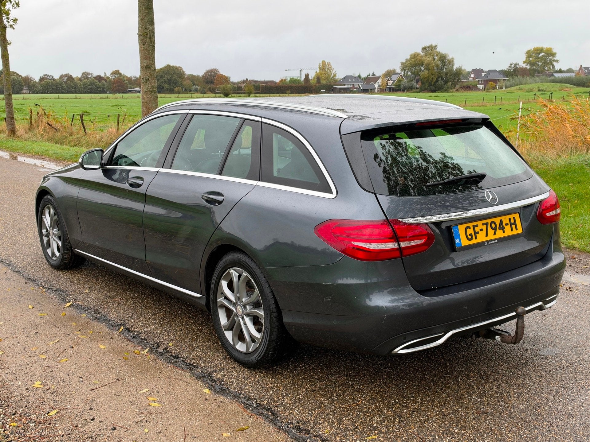 Mercedes-Benz C-klasse Estate 180 Ambition AUT APK 09-2027 N, Automaat, 745 kg, Achterwielaandrijving, Leder en Stof