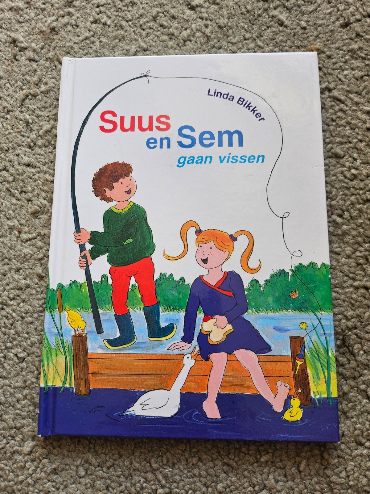 Suus en Sem gaan vissen - Linda Bikker (Nieuw), 5 of 6 jaar, Fictie algemeen, Jongen of Meisje, Linda Bikker