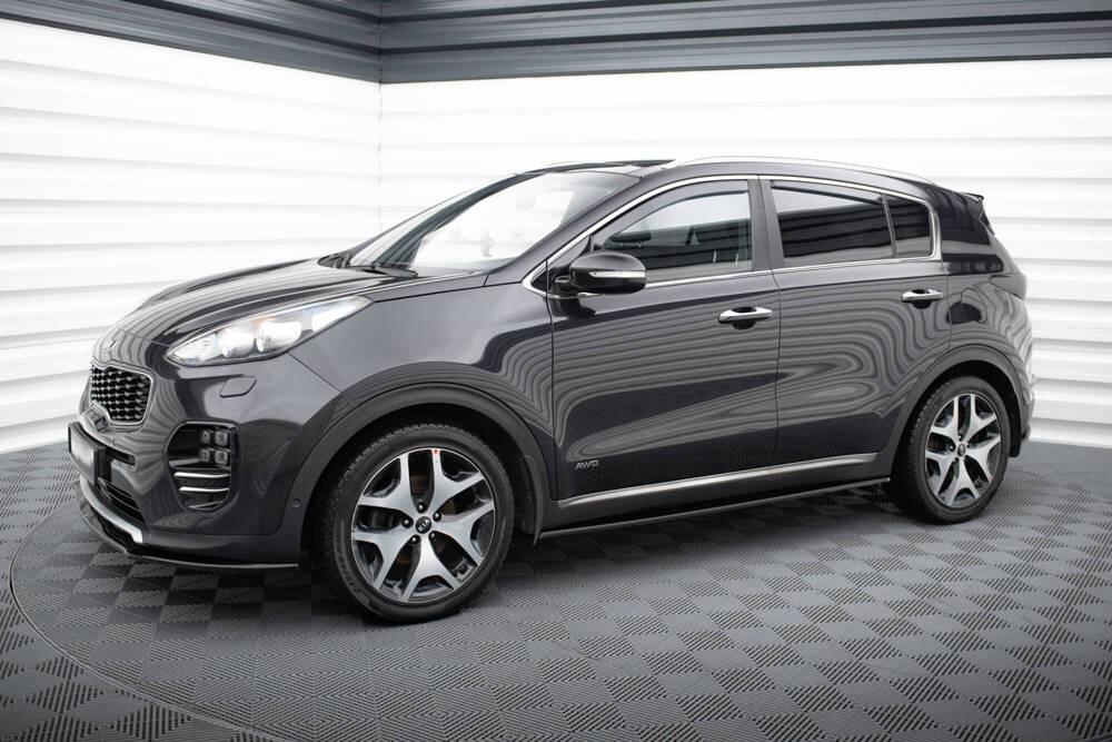 Voorlip spoiler sideskirt achterlip Kia Sportage GT-line 15+