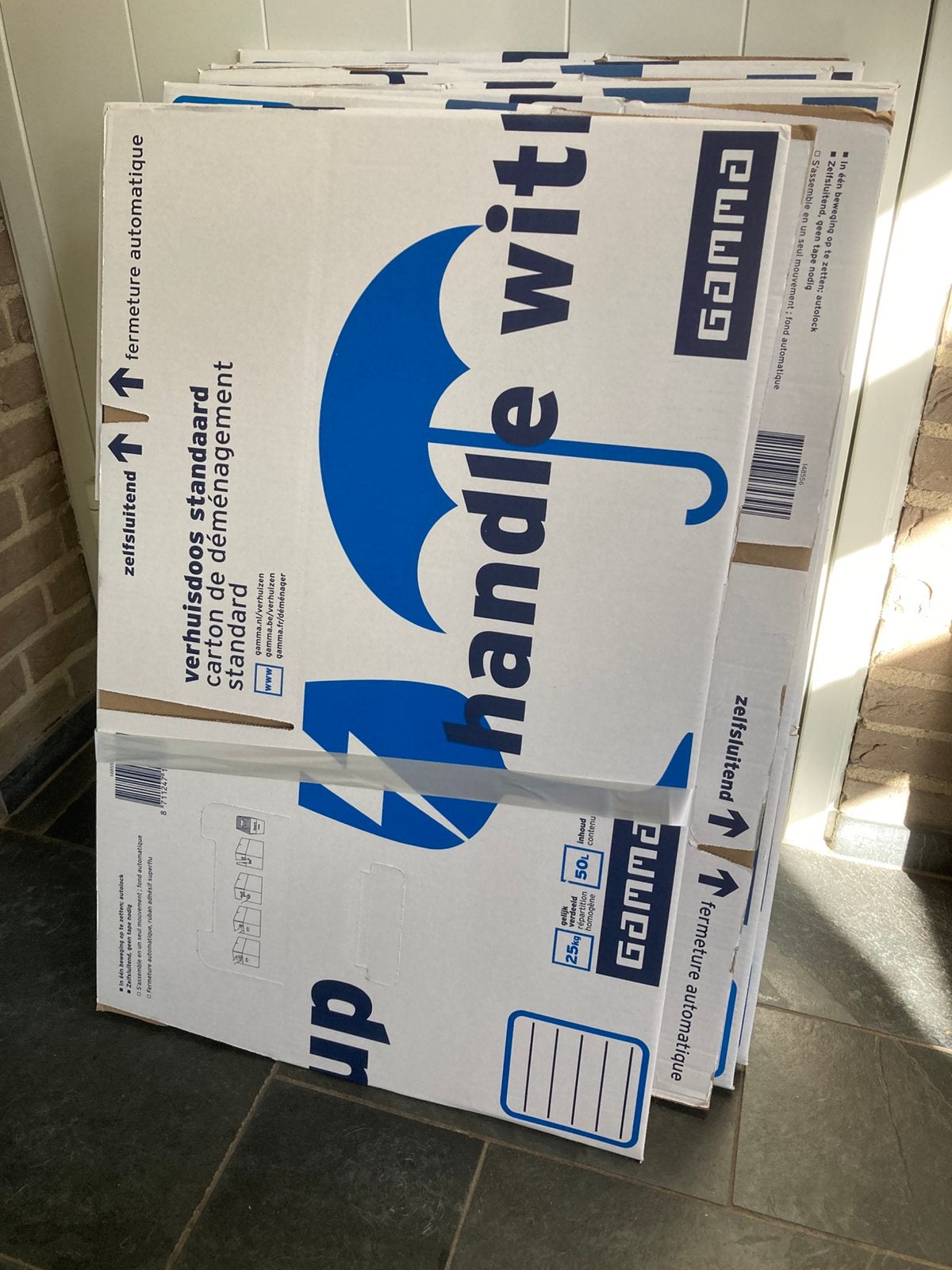 Verhuisdozen, Ophalen, Doos, 50 tot 75 cm, Zo goed als nieuw