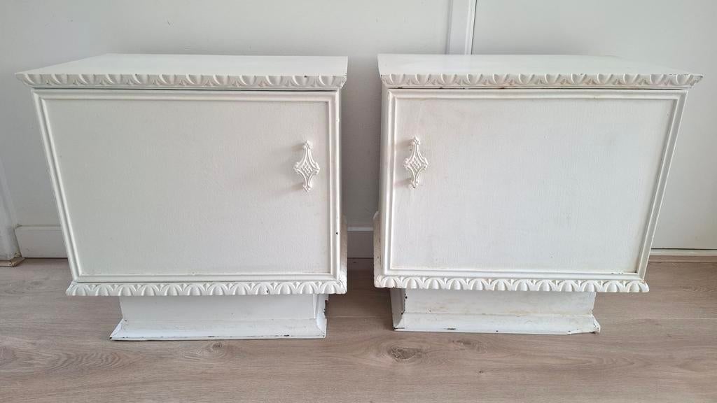 Nachtkastjes vintage, Gebruikt, Minder dan 45 cm, Ophalen of Verzenden, Minder dan 55 cm
