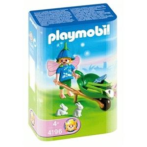 bloemen meisje van Playmobil met kruiwagen 4196, Ophalen of Verzenden, Zo goed als nieuw, Complete set