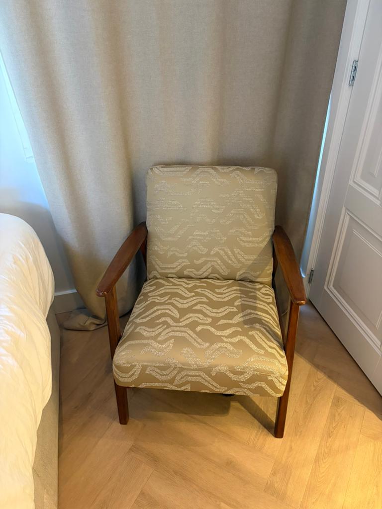 Pierre Frey stof fauteuil, gloednieuw, Overige kleuren, Nieuw, Ophalen of Verzenden, Eén