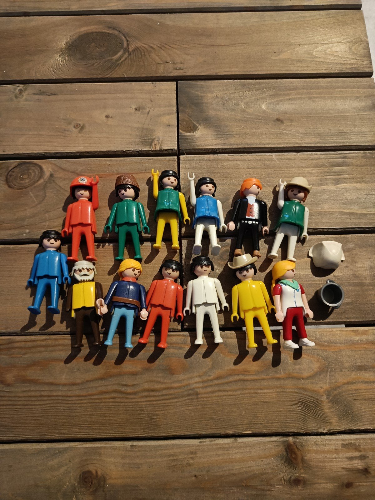 Collectie playmobil poppetjes, coaching/familie opstelling, Ophalen of Verzenden, Zo goed als nieuw, Los playmobil