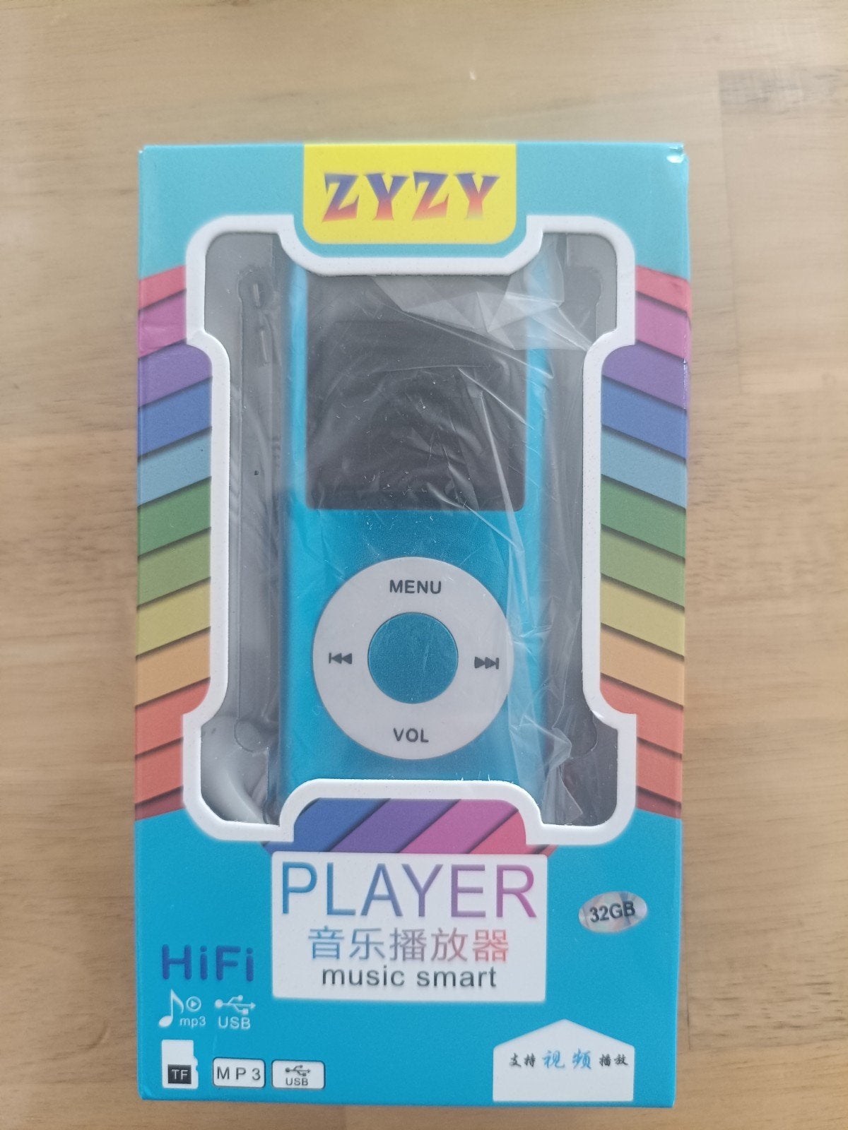 ZYZY HiFi Music Smart Player 32GB - Inclusief USB & Lader, Ophalen of Verzenden, Nieuw, Overige merken, 20 tot 40 GB
