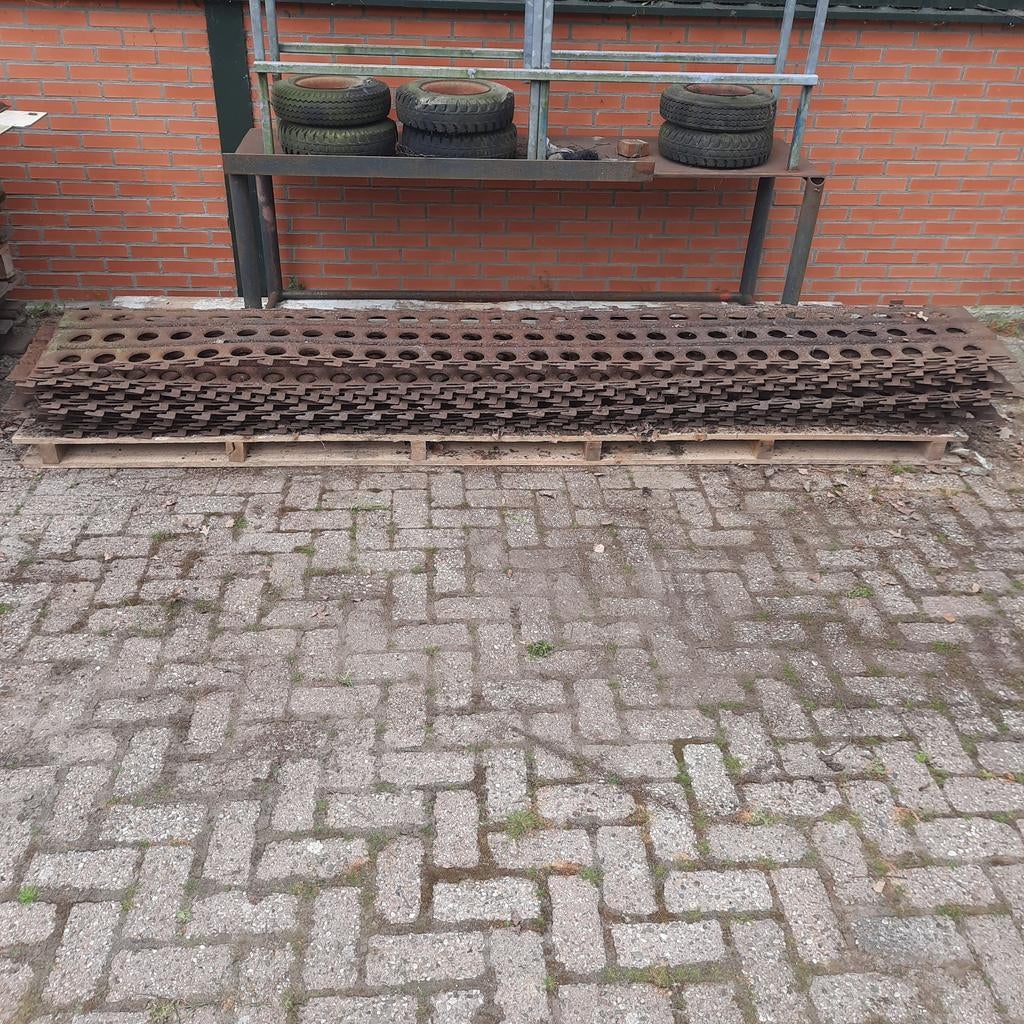 Metalen rijplaten / grondplaten, Tuin en Terras, Ophalen
