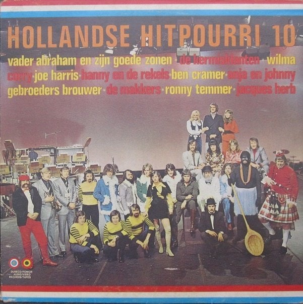 Hollandse hitpourri 10 - Diverse artiesten, Cd's en Dvd's, Ophalen of Verzenden, Gebruikt, 12 inch