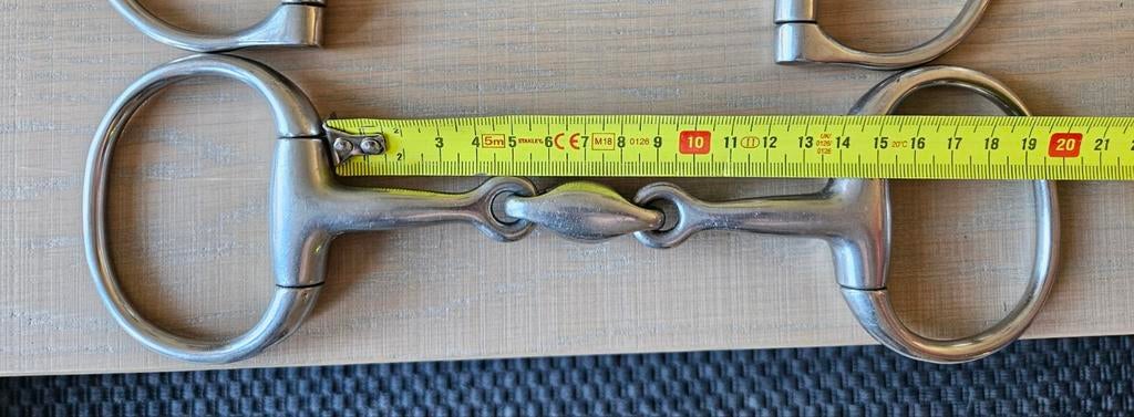 Dubbelgebroken bustrens 14cm, Dieren en Toebehoren, Ophalen of Verzenden, Gebruikt, Overige soorten