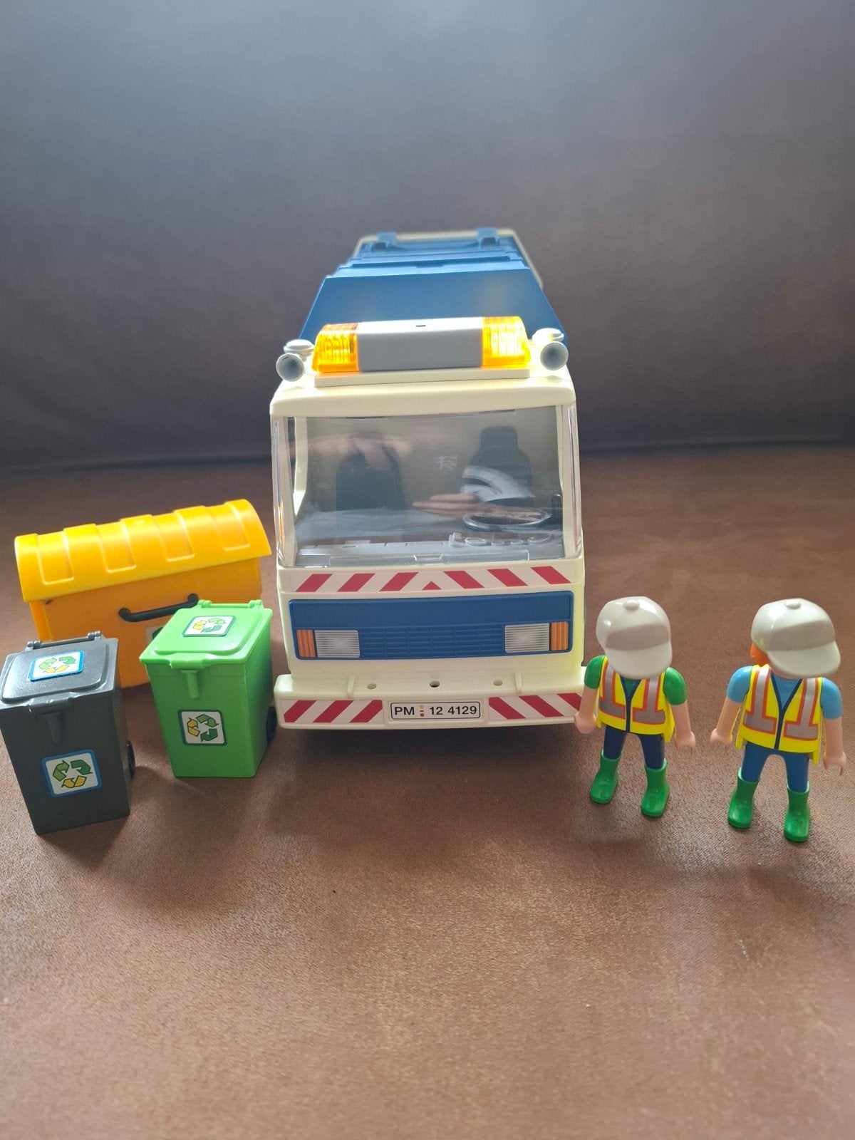 Playmobil Vuilniswagen met accessoires en figuren, Complete set, Voertuig, Ophalen of Verzenden, Zo goed als nieuw