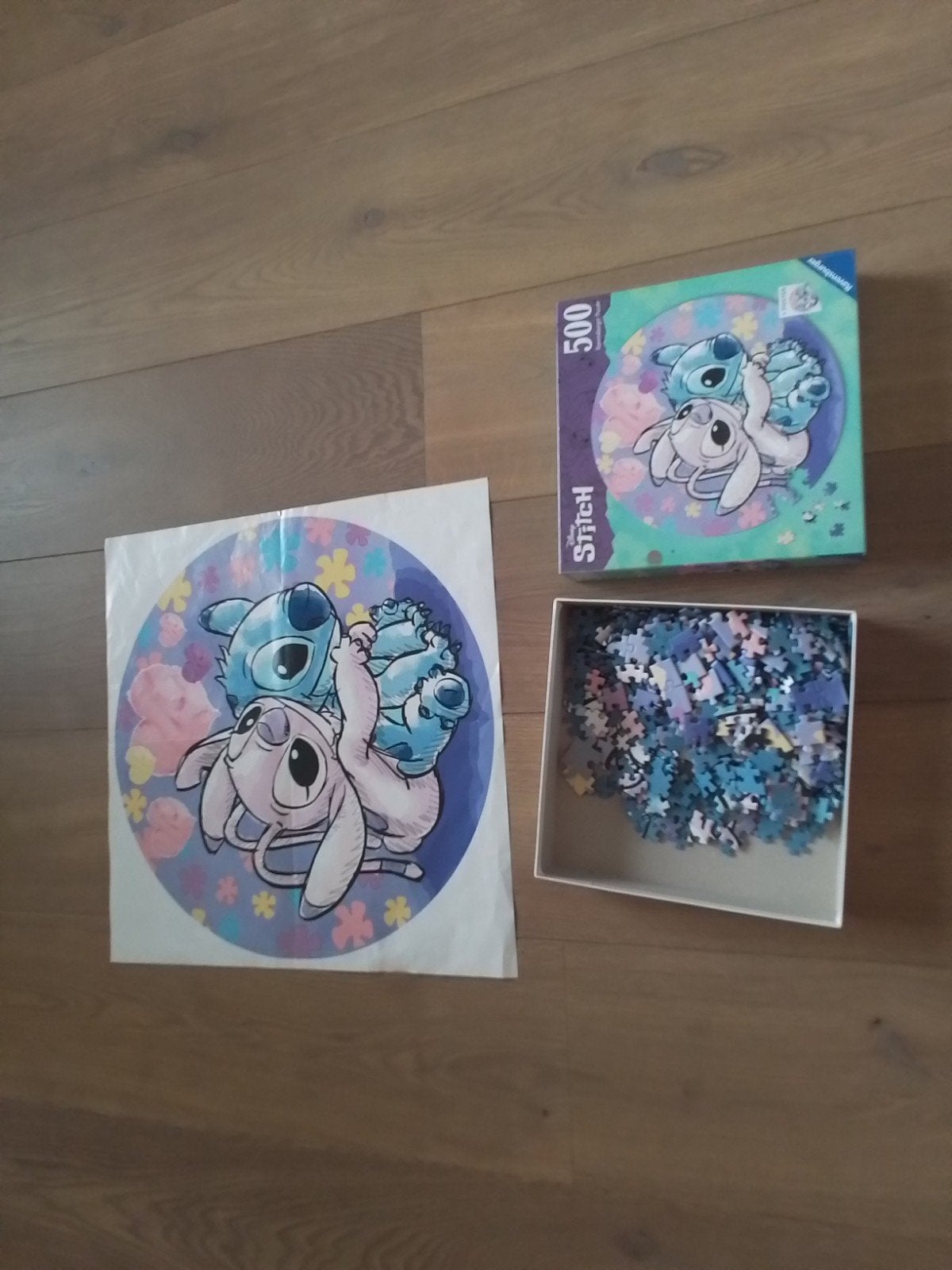 Disney Stitch & Angel Legpuzzel 500 stukjes Ravensburger, Hobby en Vrije tijd, Denksport en Puzzels, Ophalen, 500 t/m 1500 stukjes