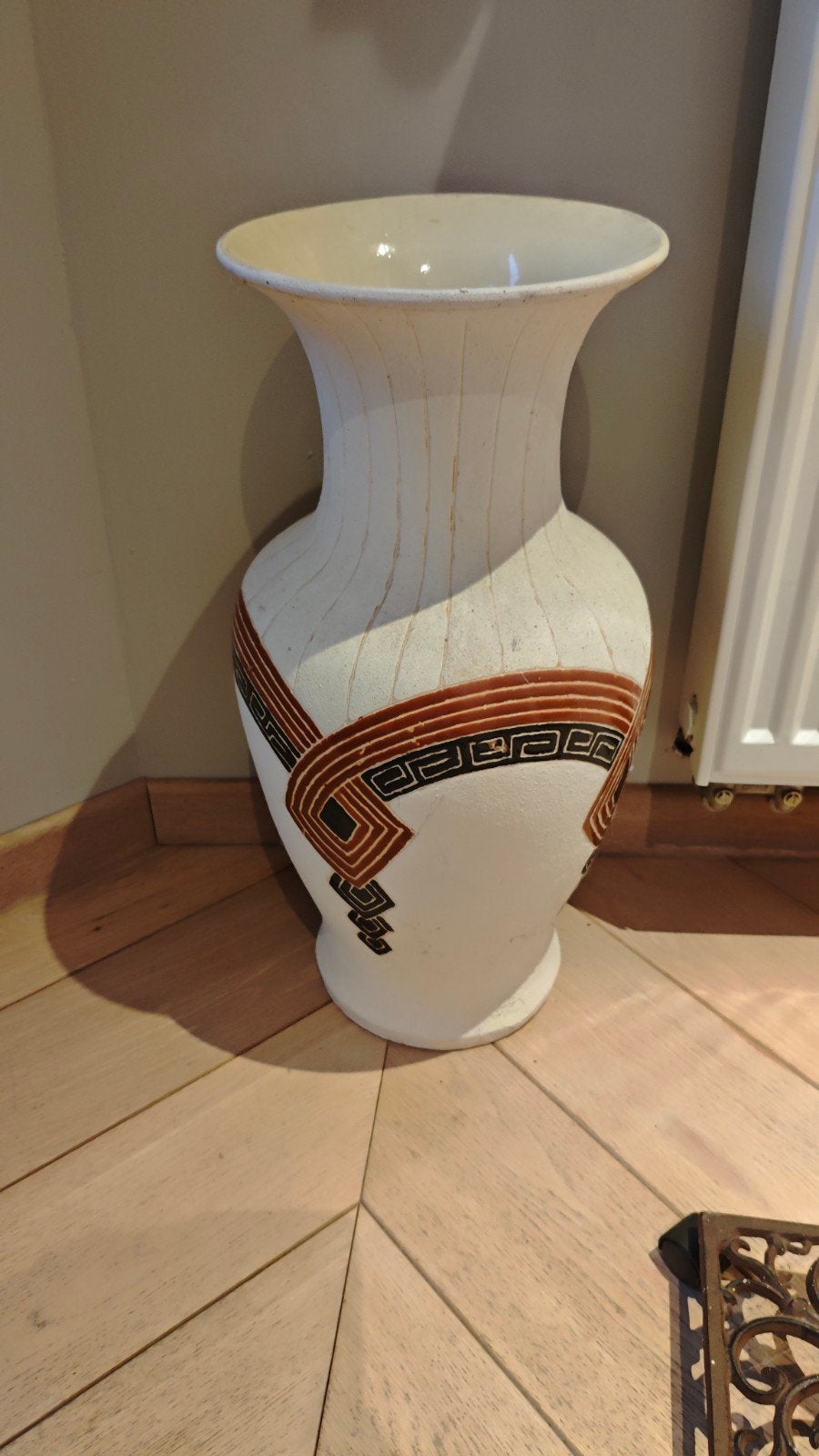 Grote decoratieve vaas, 54cm hoog, Ophalen
