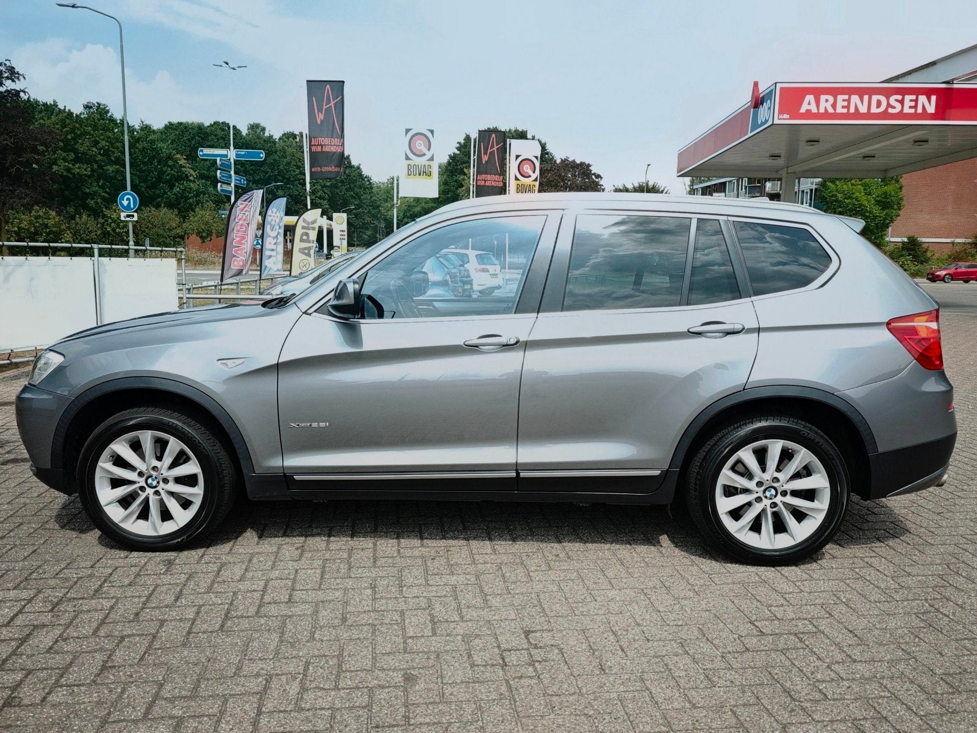 BMW X3 XDrive28i High Executive | Panoramadak | Lederen Bekl, Auto's, BMW, Euro 5, Gebruikt, Zwart, Bedrijf