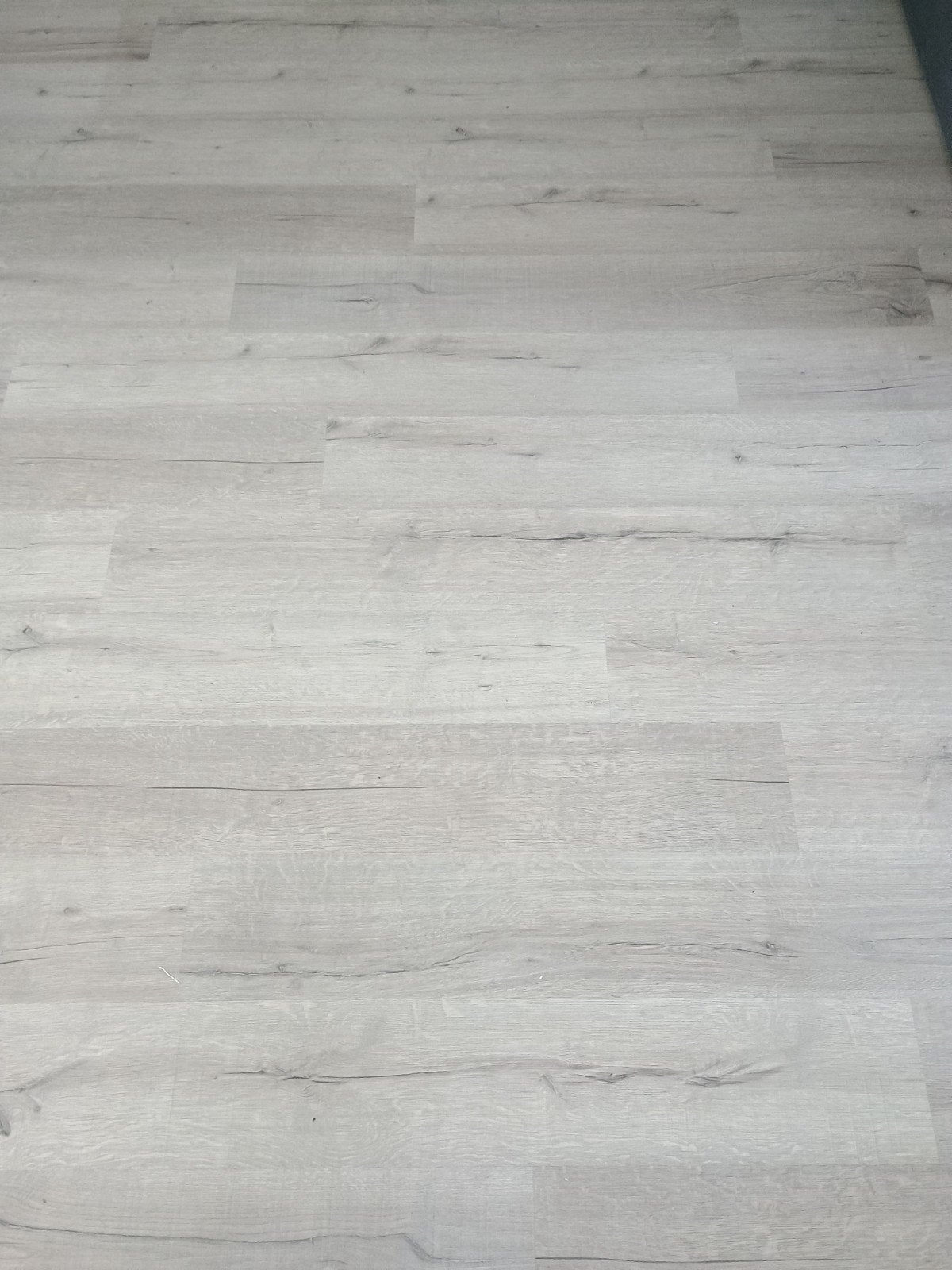 Mooie laminaat vloer - Lichtgrijs eikenlook, Huis en Inrichting, Stoffering | Vloerbedekking, Gebruikt, Eikenlook, Modern, Ophalen of Verzenden
