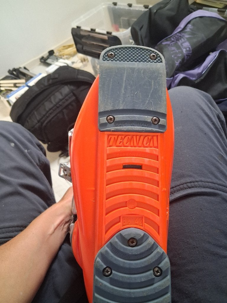 skischoenen 8 1/2 maat 42 TECNICA kwaliteitsschoen, 160 tot 180 cm, Schoenen, Zo goed als nieuw, Skiën