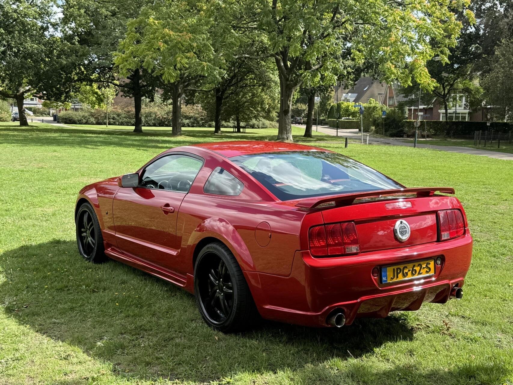 Ford Mustang 4.6 V8 GT Bullit 320pk 35.000km! showcar!, Auto's, Achterwielaandrijving, Gebruikt, 8 cilinders, Leder