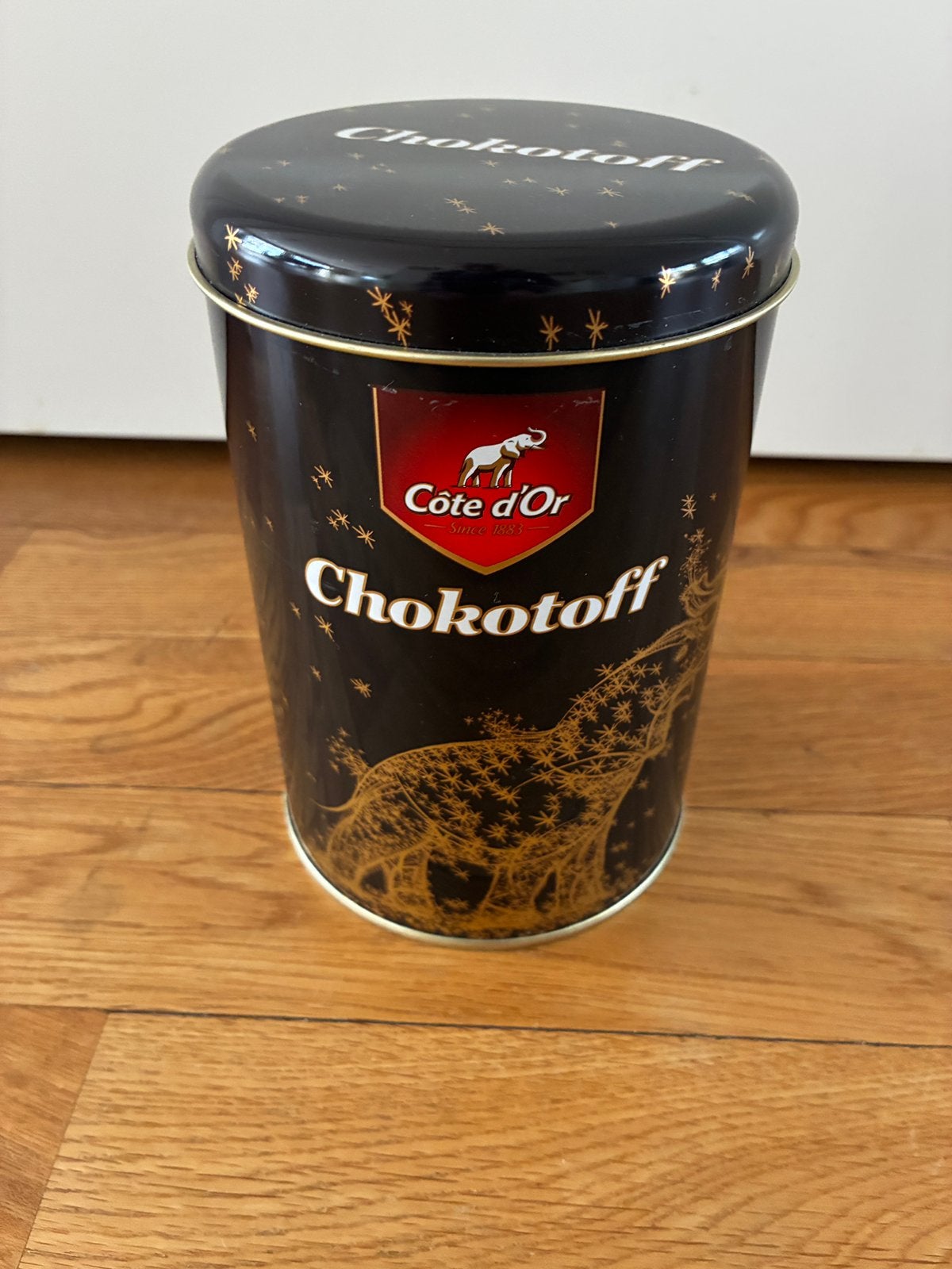 Blik Chokotoff - zeer goede staat!, Ophalen of Verzenden, Zo goed als nieuw, Overige