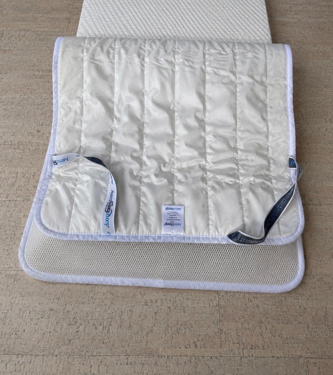 Aerosleep matrastopper - zo goed als nieuw, Ophalen, Zo goed als nieuw, Ledikant