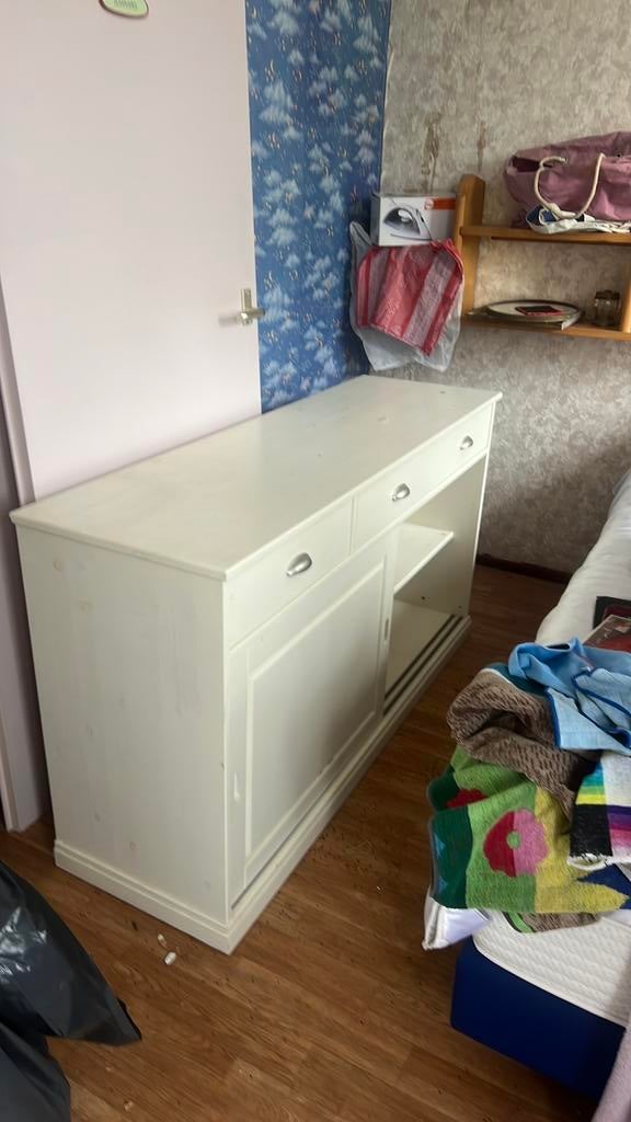 Antieke kast, Huis en Inrichting, Kasten | Ladekasten, 100 tot 150 cm, Ophalen of Verzenden, Zo goed als nieuw, 3 of 4 laden