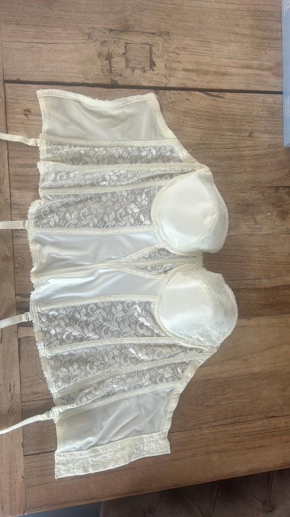 Poirier Bruidslingerie Set: Body/Korset & String 75D, Ophalen of Verzenden, Overige kleuren, Body of Korset